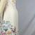 Floral Spaghetti Strap Backless Maternity Maxi Dress; Sz Med 3 thumbnail