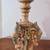 Bronze w/ patina finish-pair candlesticks 5 thumbnail
