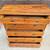 Antique c.1850 Carved Camphor Campaign Chest Drawers w/ Secretary Desk 10 thumbnail