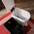 Small metal trashcan with soft close lid. 2 thumbnail