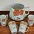 Antique Nippon Japan Pitcher and Teacups Orange Poppy Flower 1 thumbnail