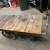 Antique wooden industrial cart with a handle 1 thumbnail