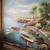 XL Oil on Canvas Painting Seaside scene 5 thumbnail