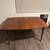 Vintage walnut dining table 10 thumbnail