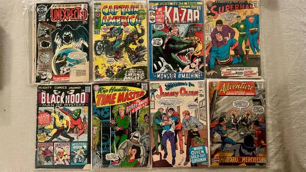 Golden Age vintage comic books 1