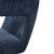 Homy Casa · Ross Ergonomic Office Chair – Dark Blue Fabric + Chrome Ba 6 thumbnail