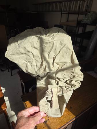 LIKE NEW sports car COVER, elastic band, tan color, CLEAN 1