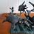 Vintage Dolphin Seaworld Brass Sculpture by San Pacific International 7 thumbnail