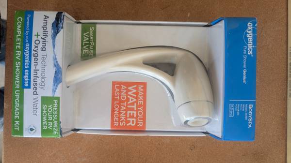RV shower upgrade kit 1