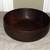 Beautiful Dark 7 1/2 Inch Wood Turned Salad or Snack Bowl 1 thumbnail