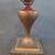 Edward Miller EM & Co. 698 Ruby Cranberry Etched Electric Lamp 4 thumbnail