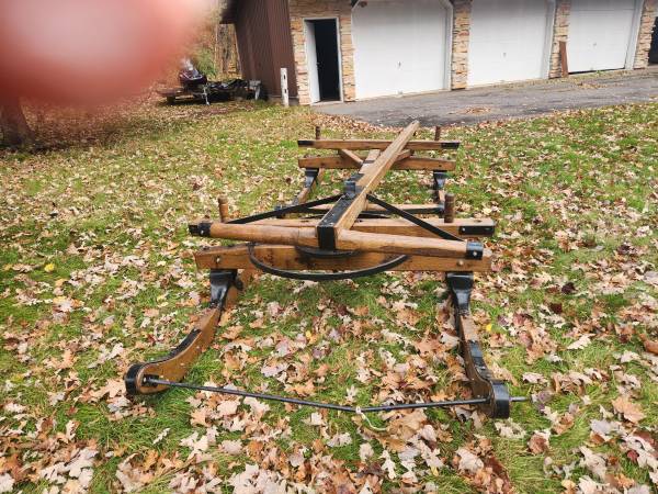 bob sled for draft horses 1