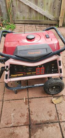 POWERMATE 6250/5000 PORTABLE GENERATOR 1