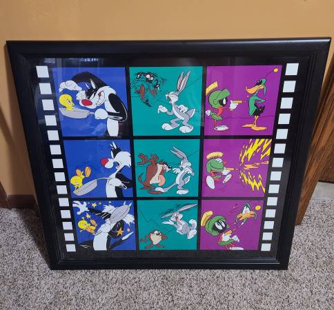 Warner Brothers "Lights, Camera, Action" Limited edition Lithograph 1