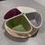 Sagaform Taste Serving Set with 4 Stoneware Bowls on Bamboo Tray 2 thumbnail