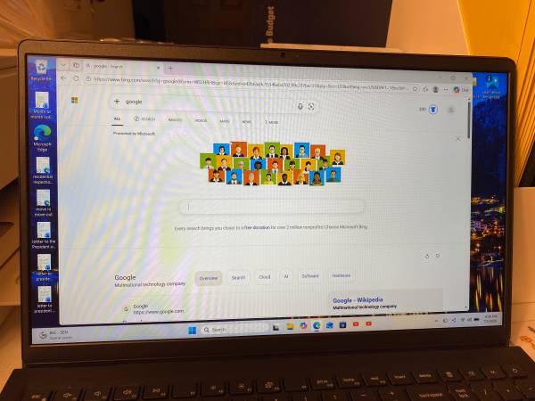 Dell laptop computer 1