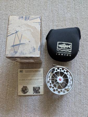 リール LAMSON GURU 3.0 Lamson Guru Fly reel size 3.0 - sporting goods - by owner - sale