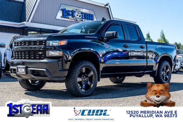 2021 Chevrolet Silverado 1500 4x4 4WD Chevy Truck Custom Doble Cabina - $29,677 (1st Gear Motorsports)63623060598019120