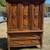 Vintage modern three drawer dresser armoire 1 thumbnail