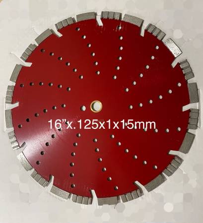16" Saw blade for Cured Concrete 1