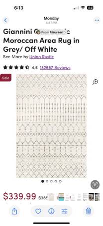 Giannini Moroccan Area  Rug 1