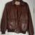 Men’s Banana Republic Aviator Style Leather Jacket with Wool Inner Lin 1 thumbnail