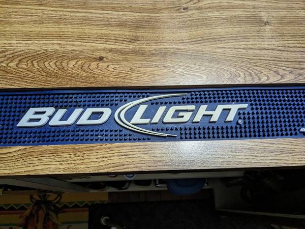 Bud Light bar mat 1