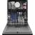 GE Dishwasher,Black, Hard Food Disposer, Adjustable Racks,GDF550PGRBB 5 thumbnail
