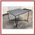 Caravane French Custom Metal Dining Table 6 thumbnail