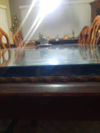 Thick Heavy Large Glass Table Top 1