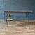 Mid-Century Modern Floating Top Iron & Walnut Writing Desk, c.1950’s 5 thumbnail