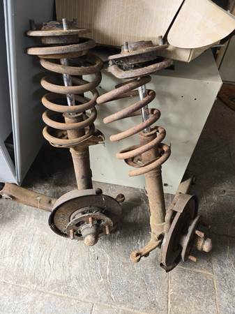 1971-1974 Toyota Celica Stock Front Struts 1