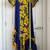 Beautiful Hawaiian Women’s Muumuu Dress Size L Blue and Yellow Floral 8 thumbnail
