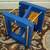 Blue GLIDER CHAIR Cabana Seat Rope Bench Home Furniture Indoor Patio 9 thumbnail