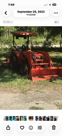 Skid steer mini excavator tractor 1