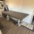 Restoration Hardware 84” St. James Antiqued Gray Dining Table Delivery 10 thumbnail