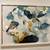 Framed Abstract Wall Art Blue Gold 1 thumbnail