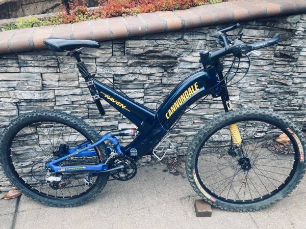Cannondale Super V Raven 900SX Lefty Full Suspension - bicycles