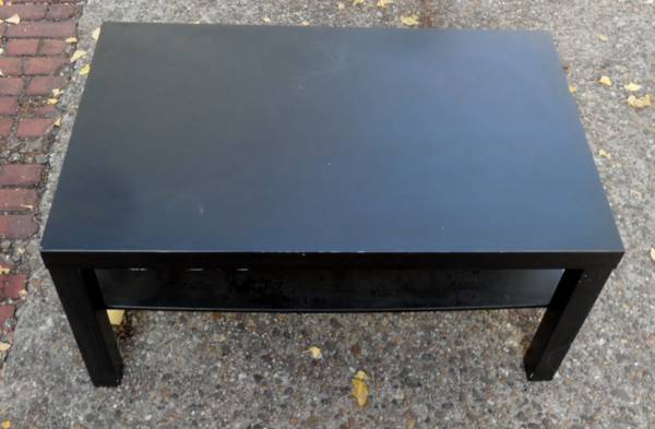 black coffee table 1
