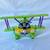2006 Imaginext The Riddler Bi-Plane Toy Set Retired 4 thumbnail