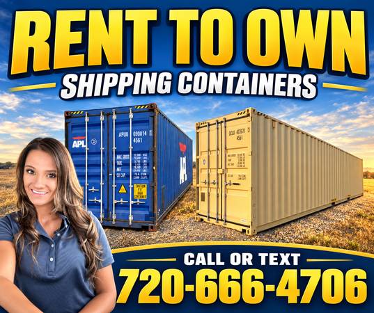 Shipping Containers for SALE! 720-666-4706 1