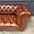 Genuine Victorian Buttoned Leather Chesterfield Sofa 6 thumbnail
