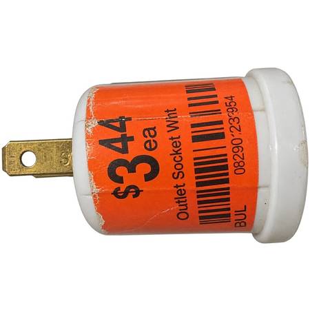 Ace Hardware FA-704A Outlet to Lampholder Socket Adapter 1
