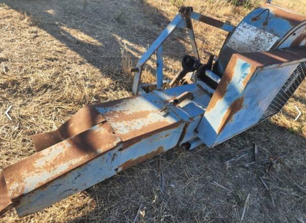 Weiss mcnair Berm blower leaf blower fan 3 pt tractor attachment 1