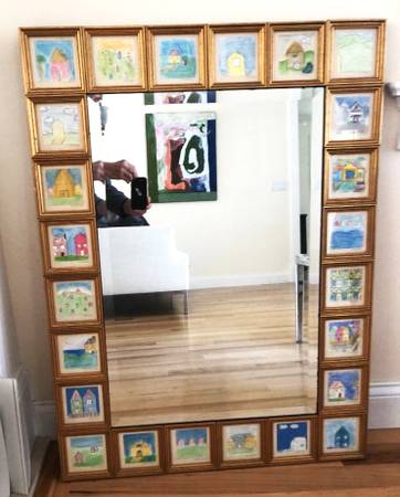 PICTURE FRAMED MIRROR 1