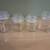 Vintage Glass Apothecary Jars with Sealed Lids, Set of 4 1 thumbnail