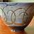 Blue-glazed Studio Pottery Turned Bowl, Signed 11 thumbnail