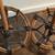 Vintage Bamboo Ski Poles with Leather Straps- great décor!! 2 thumbnail