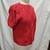 Hurricane Force Asymmetrical Red Diamond Short Sleeve Knit Blouse - M 2 thumbnail