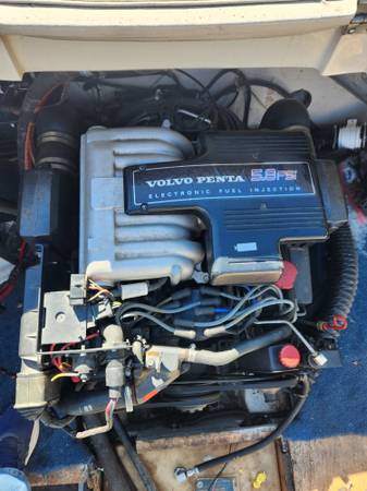 1996 VOLVO PENTA 5.8 FSI  FUEL INJECTED ENGINE RUNS GREAT 1